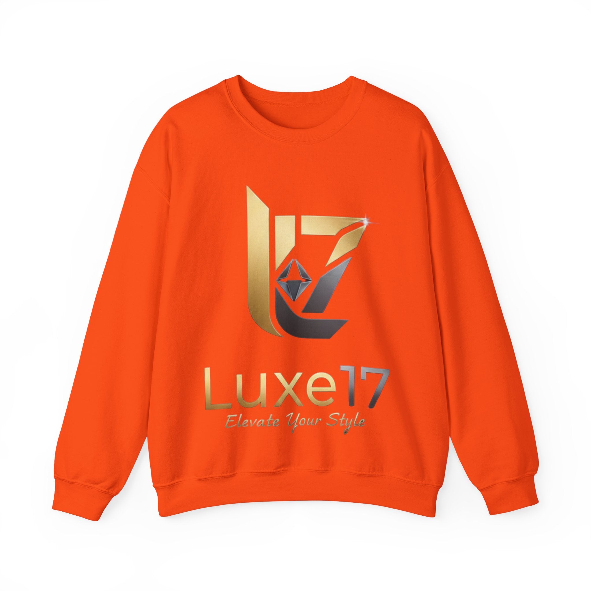 Luxe17 Logo Crewneck Sweatshirt — Elevate Your Style