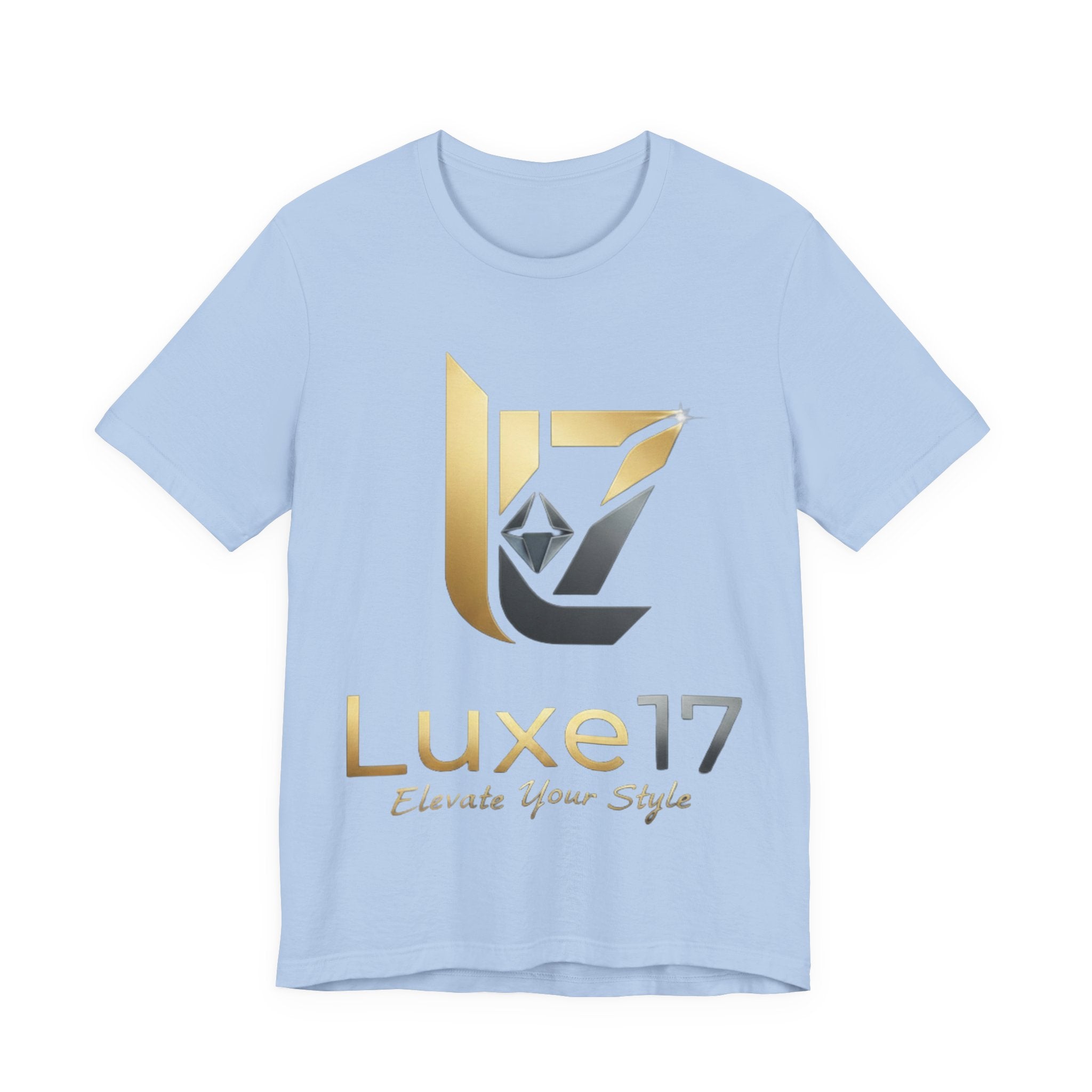 Luxe17 “Elevate Your Style” Logo T‑Shirt
