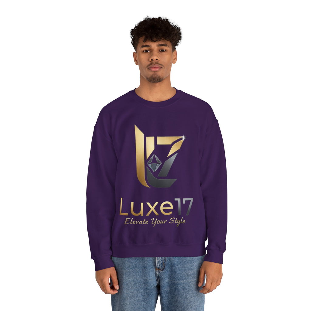 Luxe17 Logo Crewneck Sweatshirt — Elevate Your Style