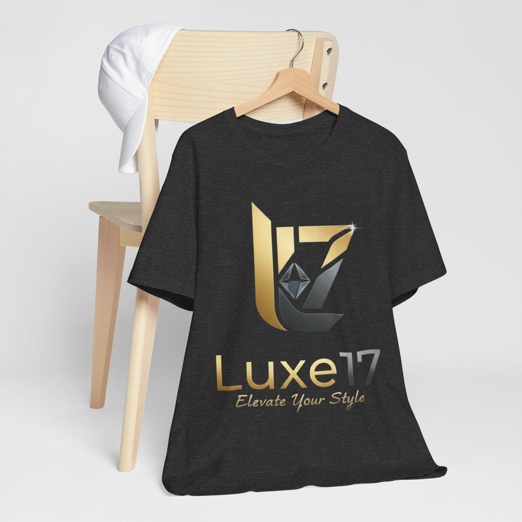 Luxe17 “Elevate Your Style” Logo T‑Shirt