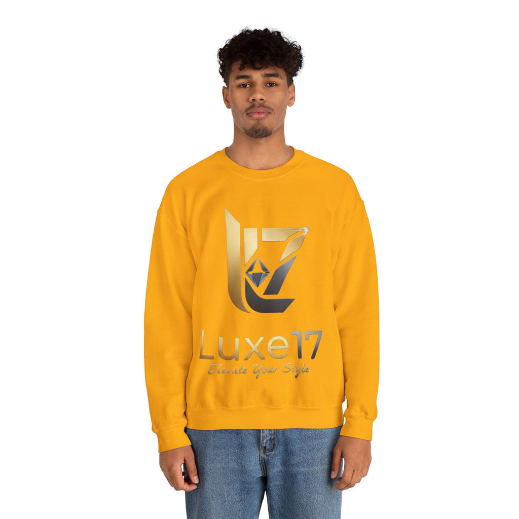 Luxe17 Logo Crewneck Sweatshirt — Elevate Your Style