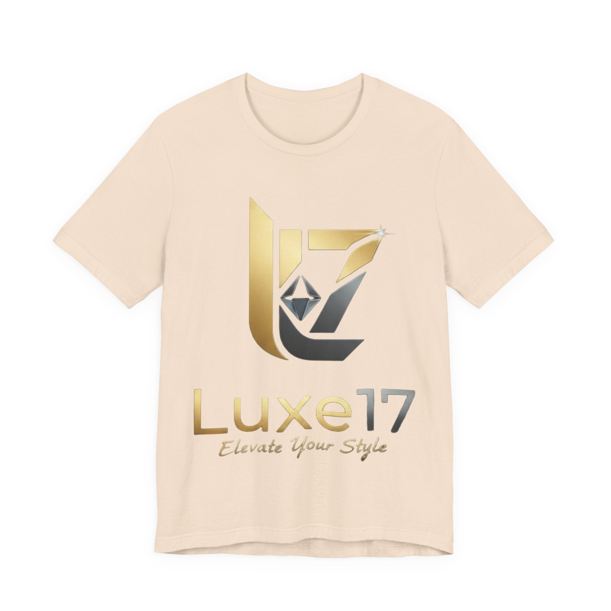 Luxe17 “Elevate Your Style” Logo T‑Shirt