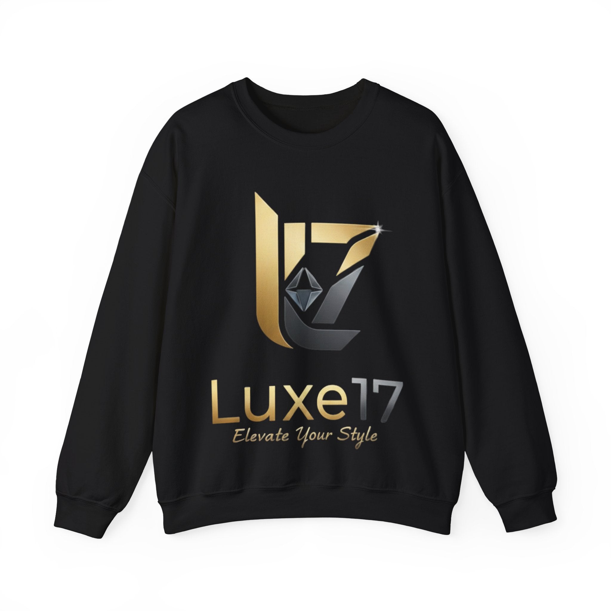 Luxe17 Logo Crewneck Sweatshirt — Elevate Your Style