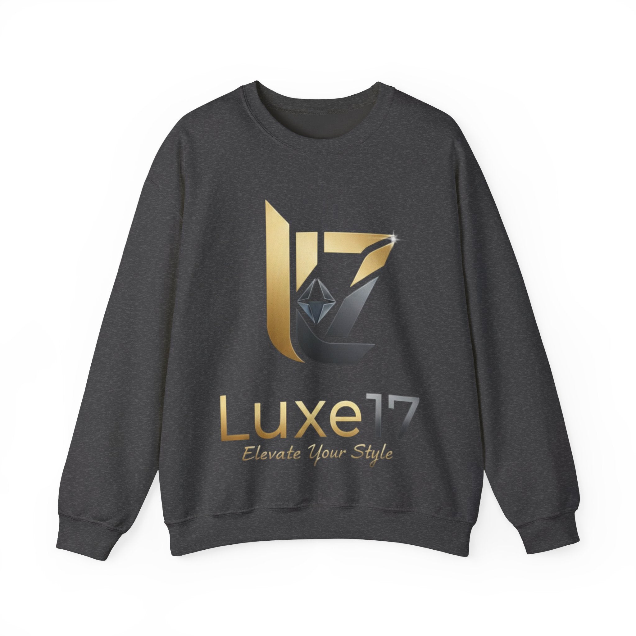 Luxe17 Logo Crewneck Sweatshirt — Elevate Your Style