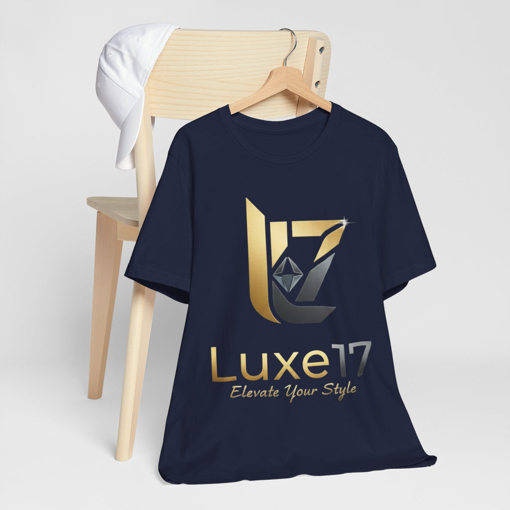 Luxe17 “Elevate Your Style” Logo T‑Shirt