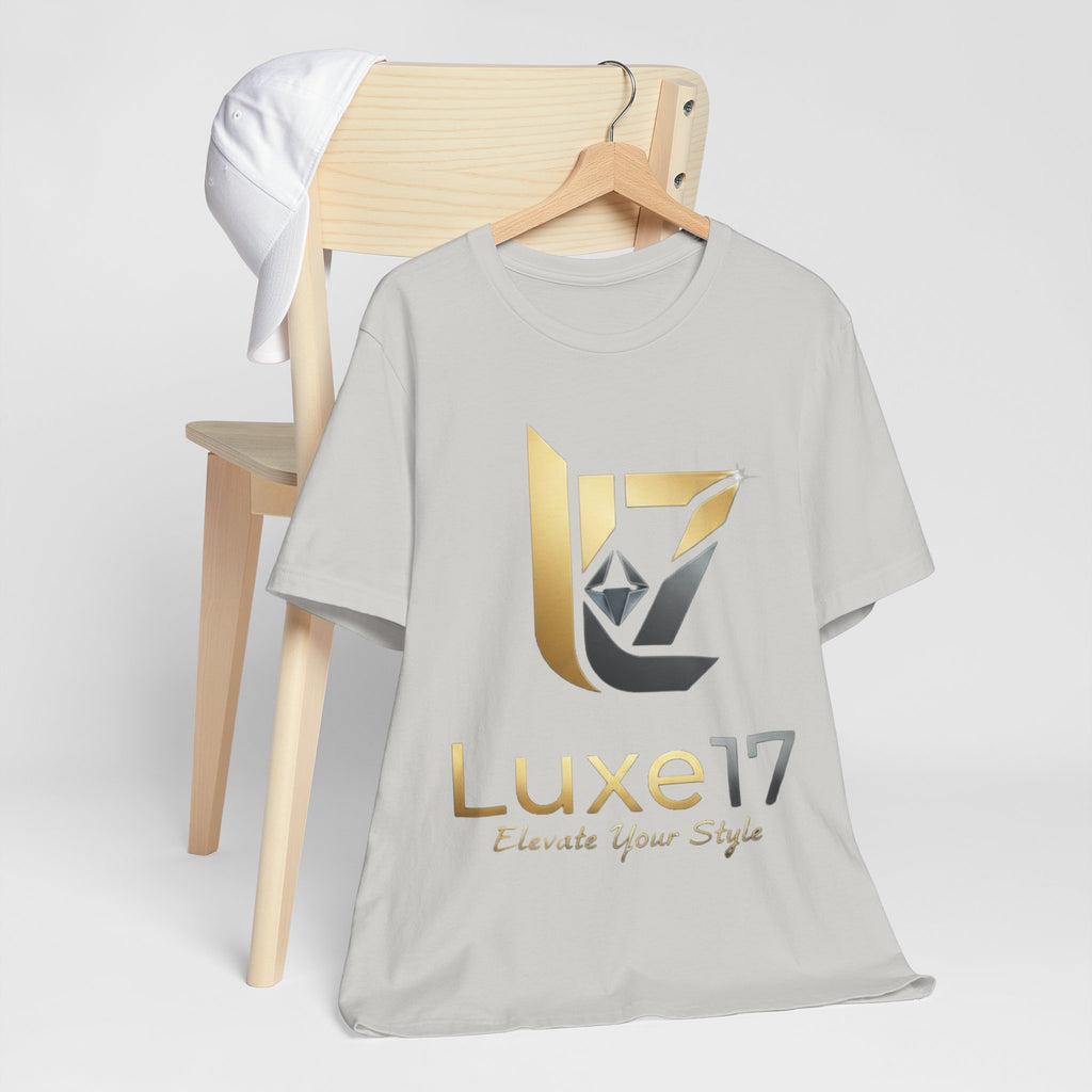 Luxe17 “Elevate Your Style” Logo T‑Shirt