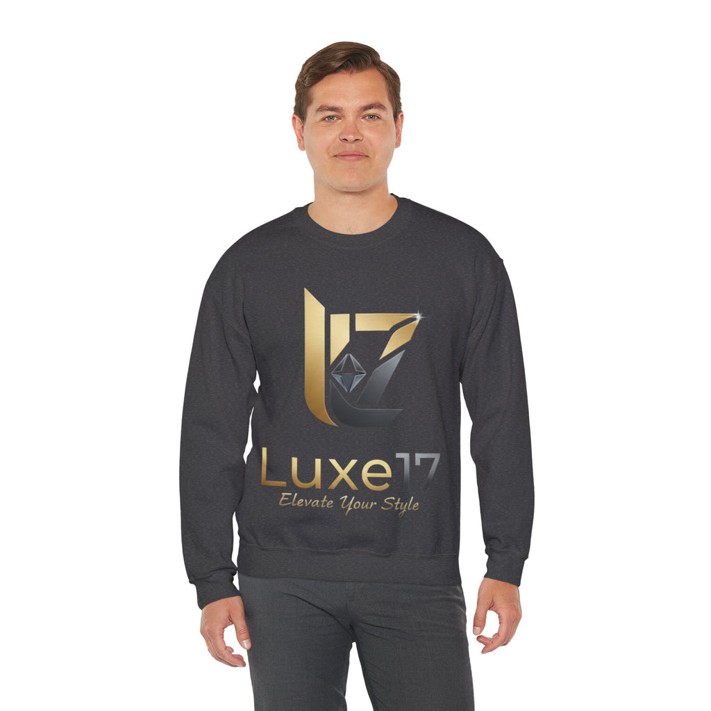 Luxe17 Logo Crewneck Sweatshirt — Elevate Your Style