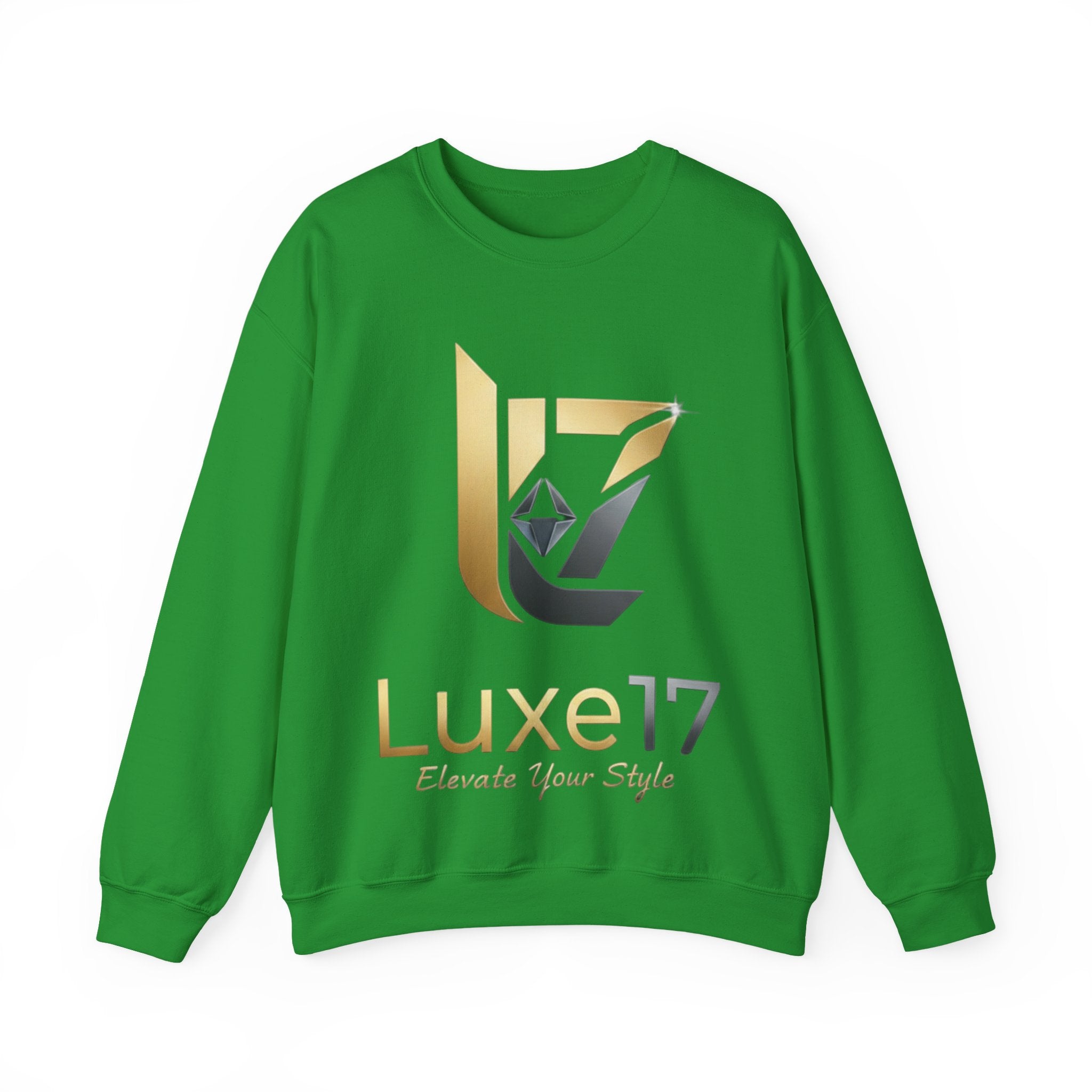 Luxe17 Logo Crewneck Sweatshirt — Elevate Your Style