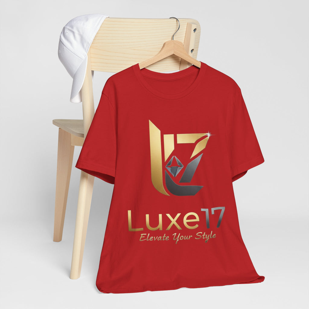 Luxe17 “Elevate Your Style” Logo T‑Shirt