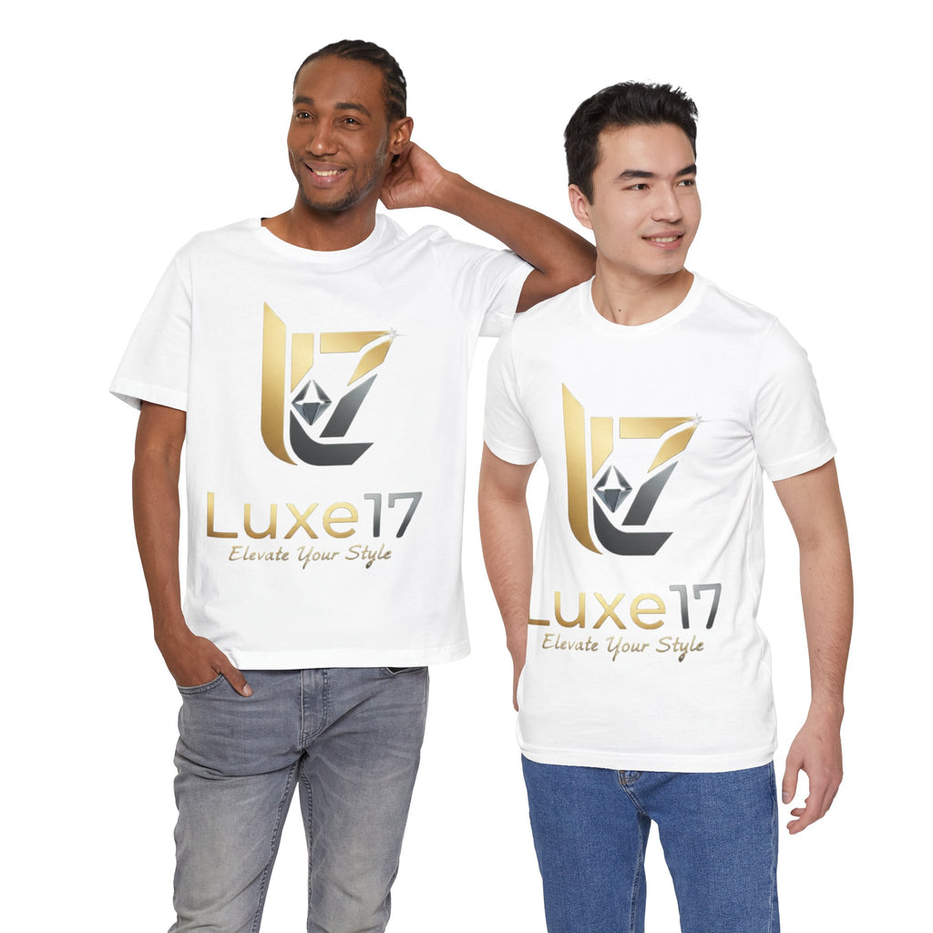Luxe17 “Elevate Your Style” Logo T‑Shirt