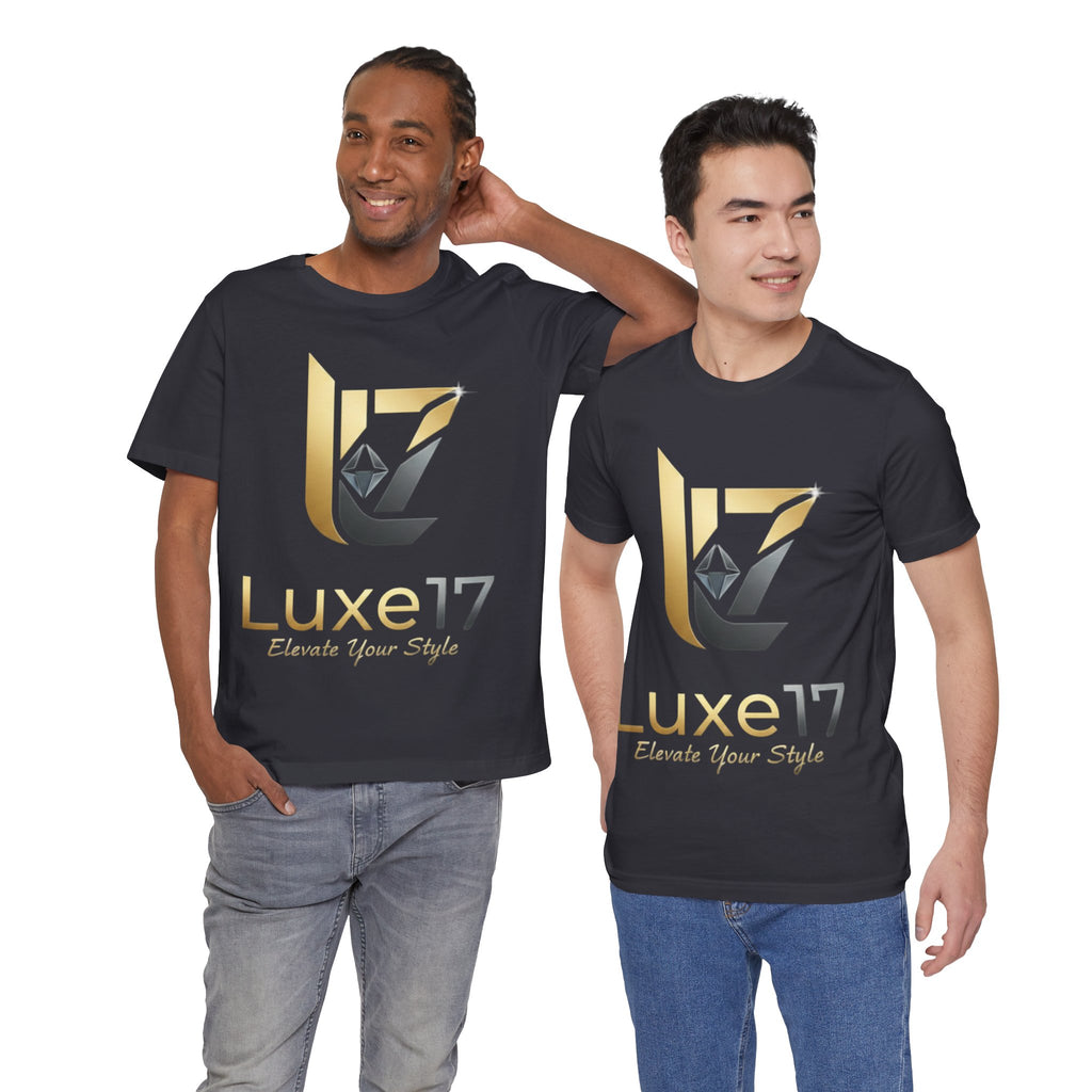 Luxe17 “Elevate Your Style” Logo T‑Shirt