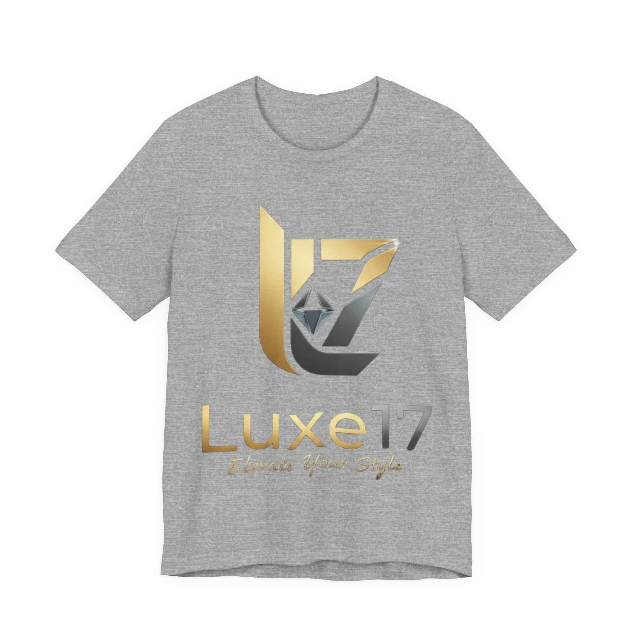 Luxe17 “Elevate Your Style” Logo T‑Shirt