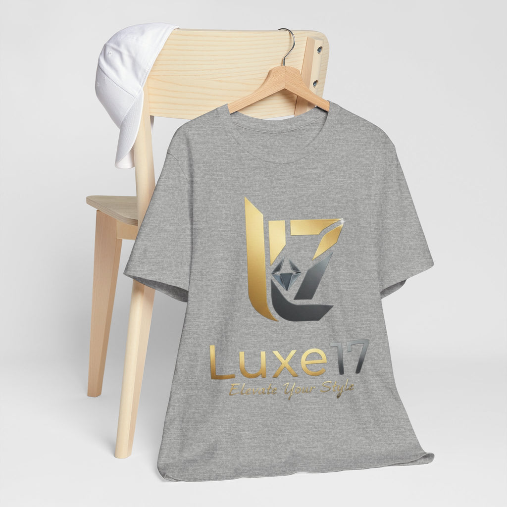 Luxe17 “Elevate Your Style” Logo T‑Shirt