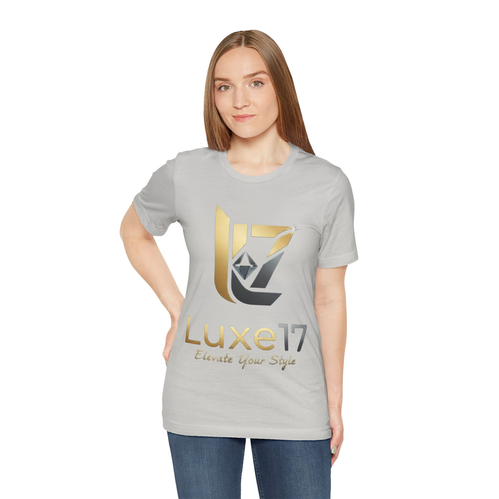 Luxe17 “Elevate Your Style” Logo T‑Shirt