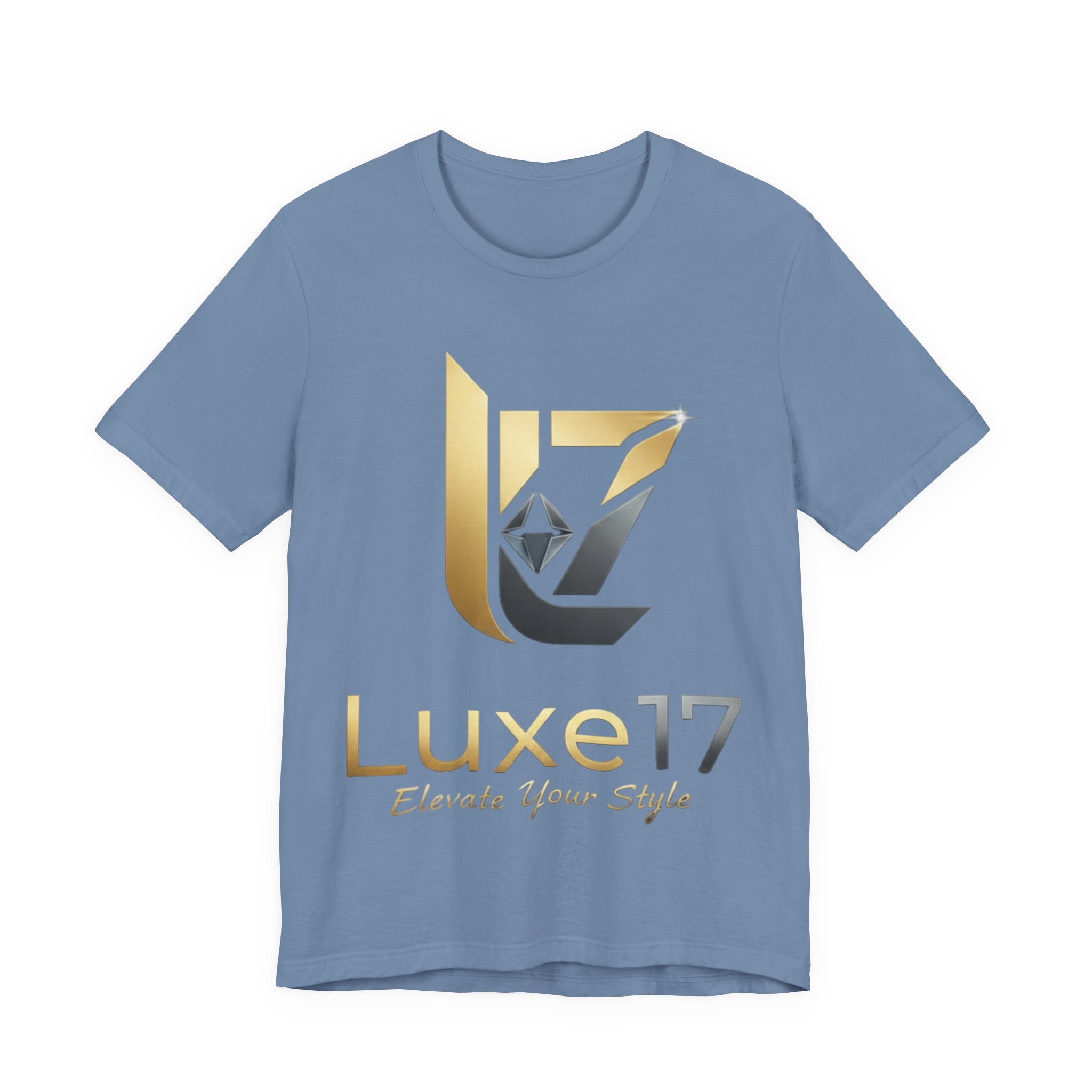 Luxe17 “Elevate Your Style” Logo T‑Shirt