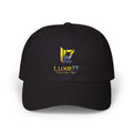 Classic Dad Cap — Luxe17 Embroidered White Baseball Hat