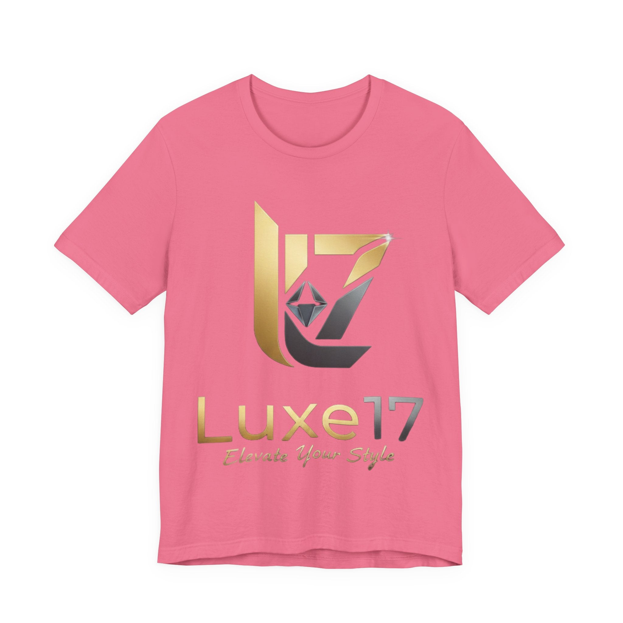 Luxe17 “Elevate Your Style” Logo T‑Shirt