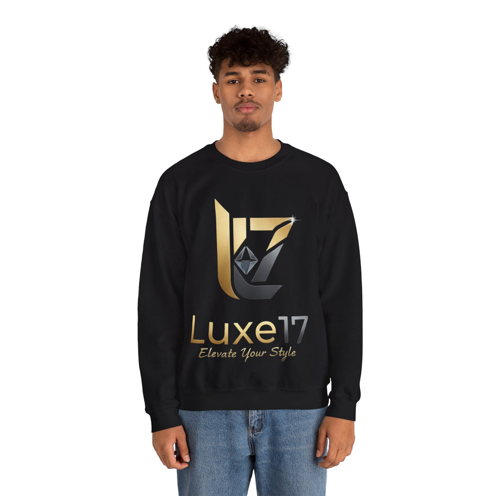 Luxe17 Logo Crewneck Sweatshirt — Elevate Your Style