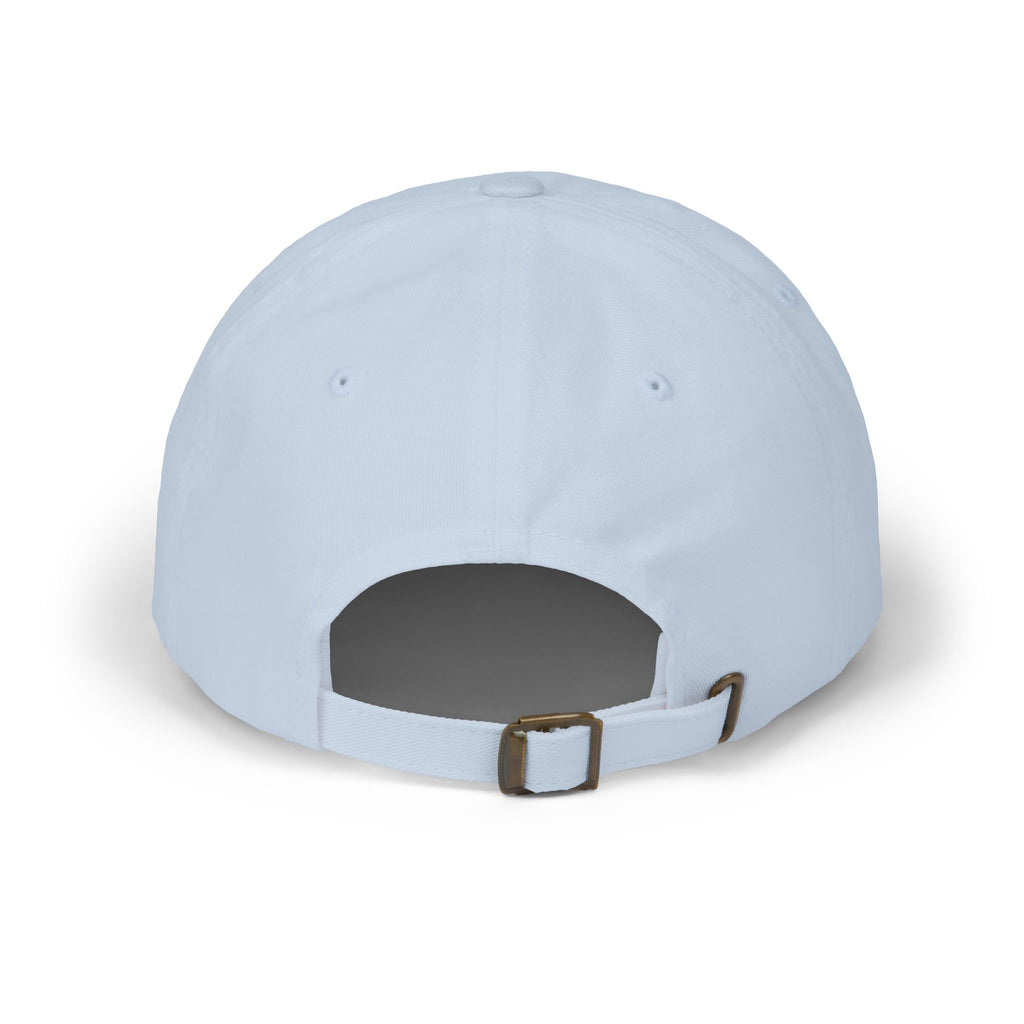 Classic Dad Cap — Luxe17 Embroidered White Baseball Hat