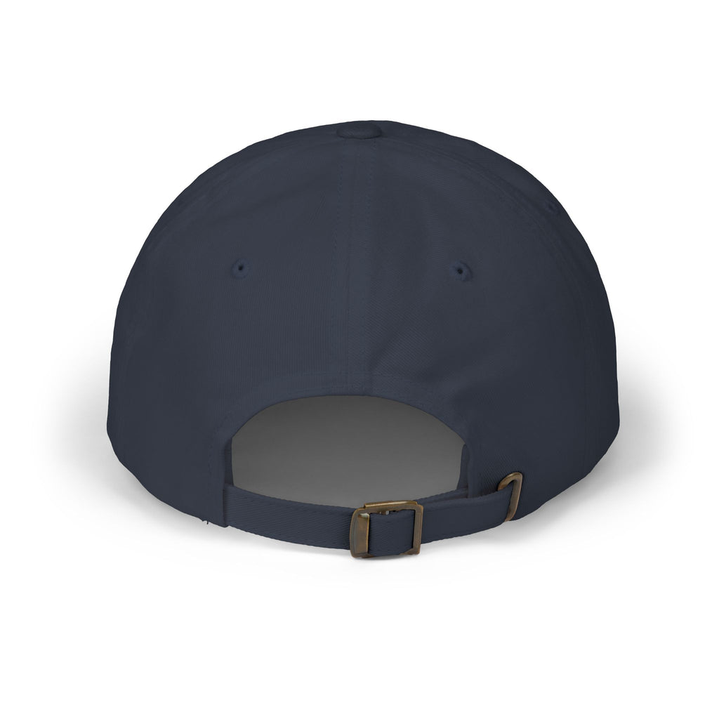 Classic Dad Cap — Luxe17 Embroidered White Baseball Hat