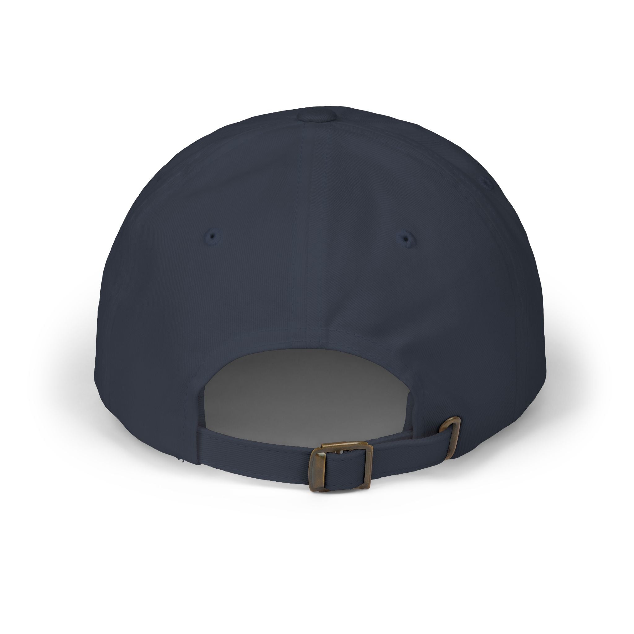 Classic Dad Cap — Luxe17 Embroidered White Baseball Hat