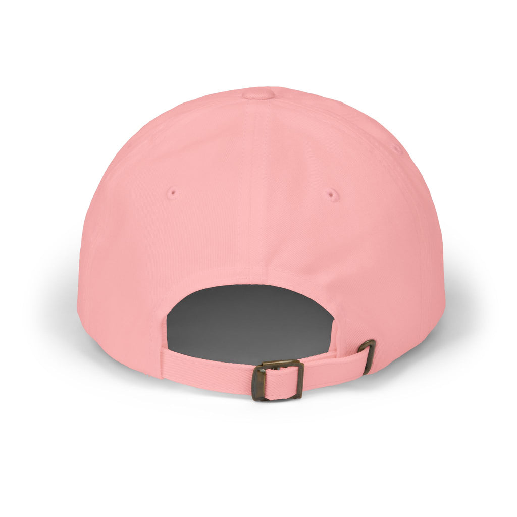 Classic Dad Cap — Luxe17 Embroidered White Baseball Hat