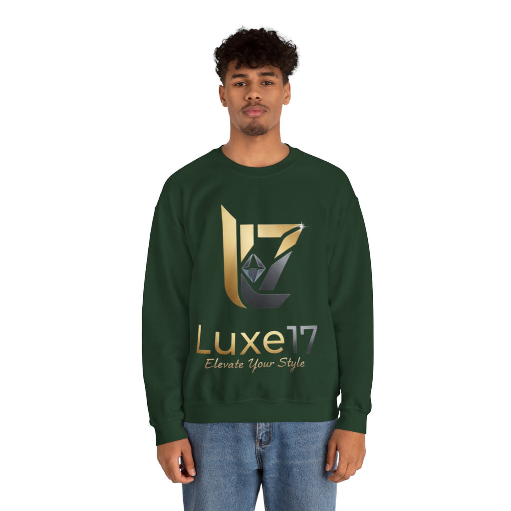 Luxe17 Logo Crewneck Sweatshirt — Elevate Your Style