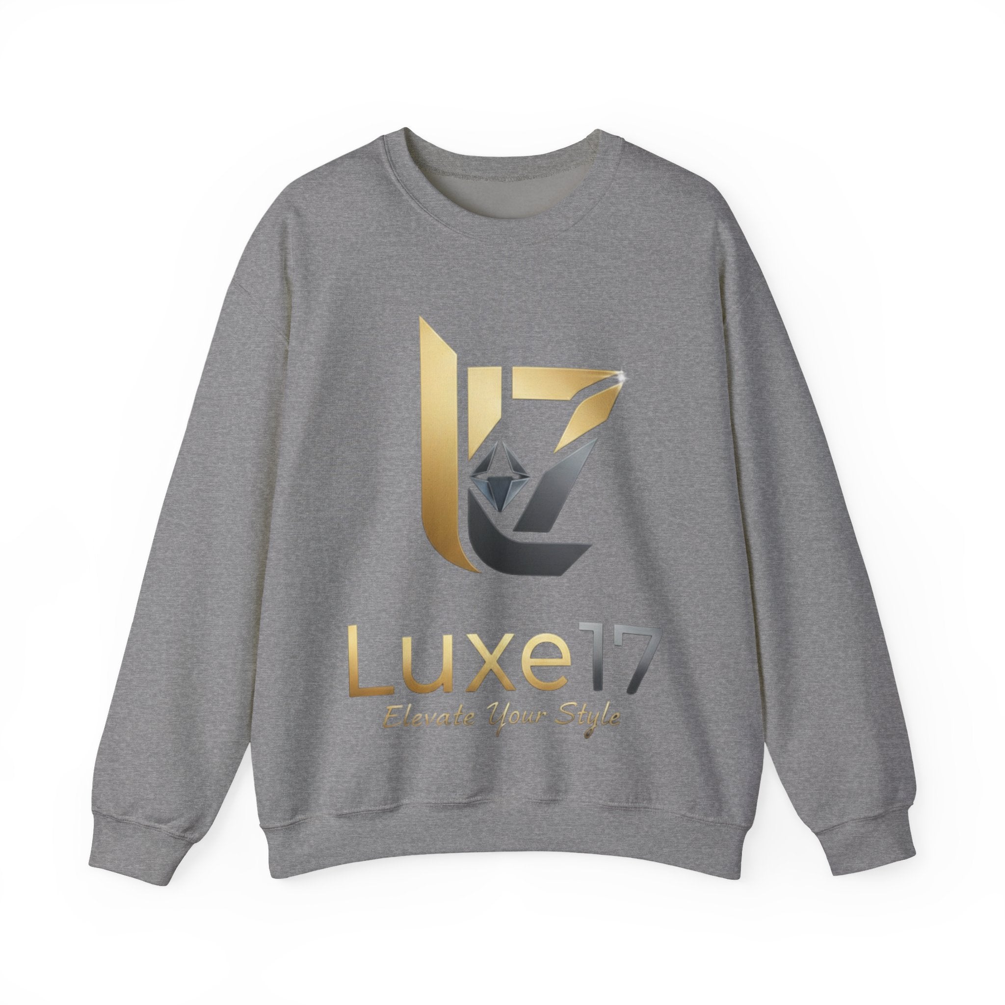 Luxe17 Logo Crewneck Sweatshirt — Elevate Your Style