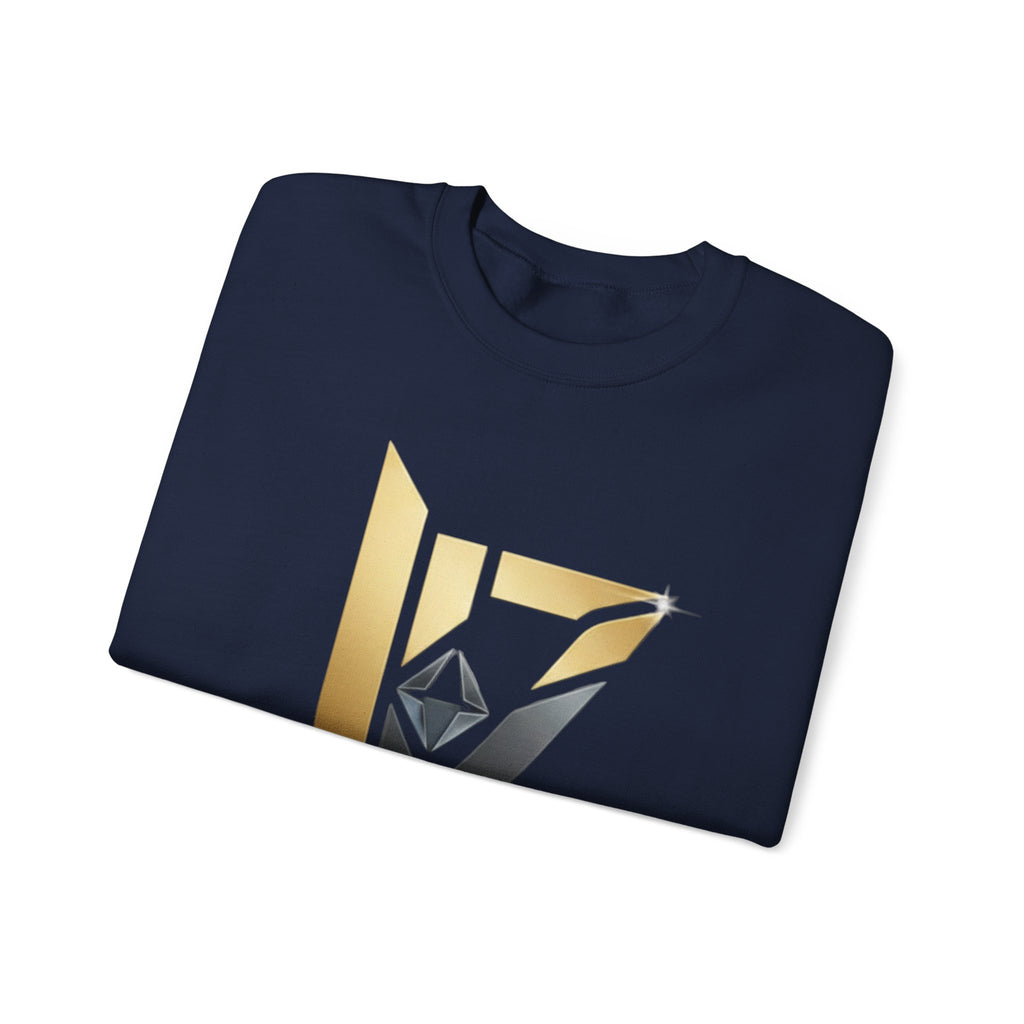 Luxe17 Logo Crewneck Sweatshirt — Elevate Your Style