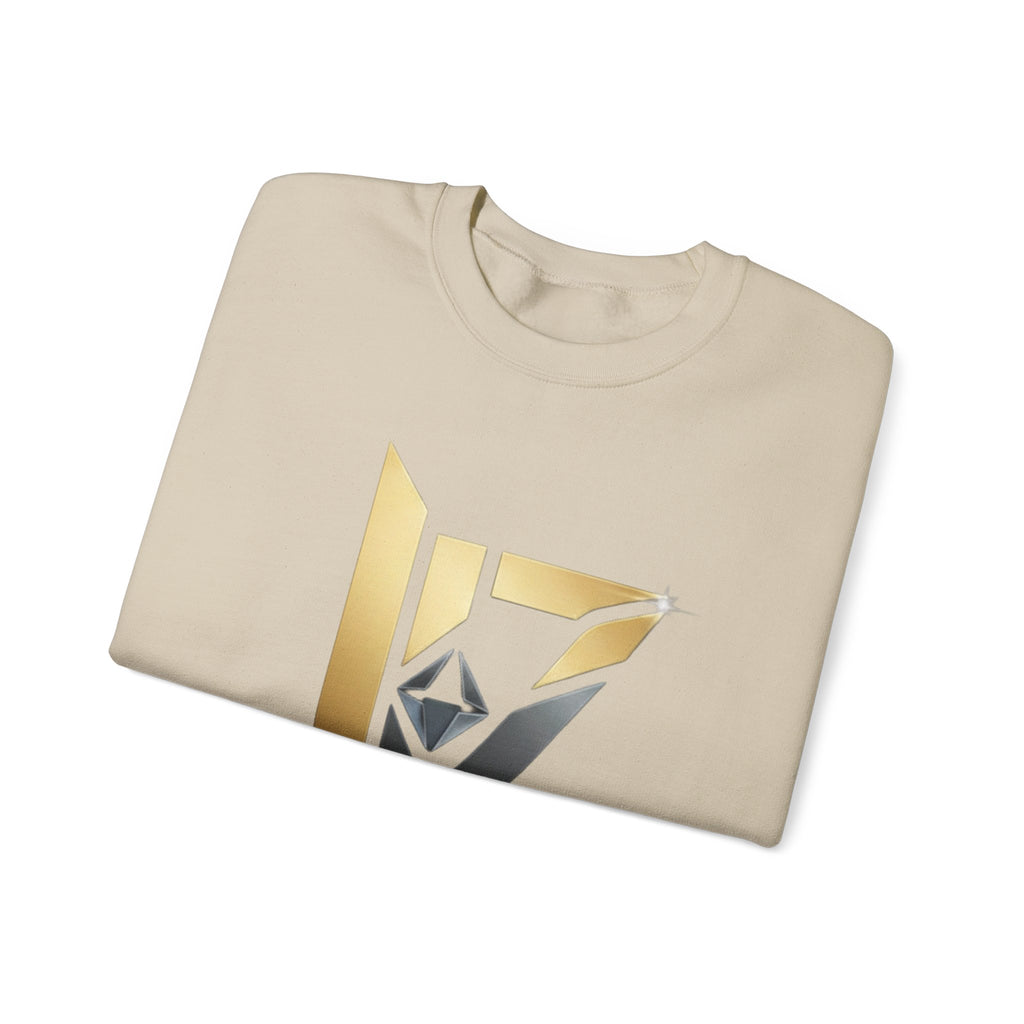 Luxe17 Logo Crewneck Sweatshirt — Elevate Your Style