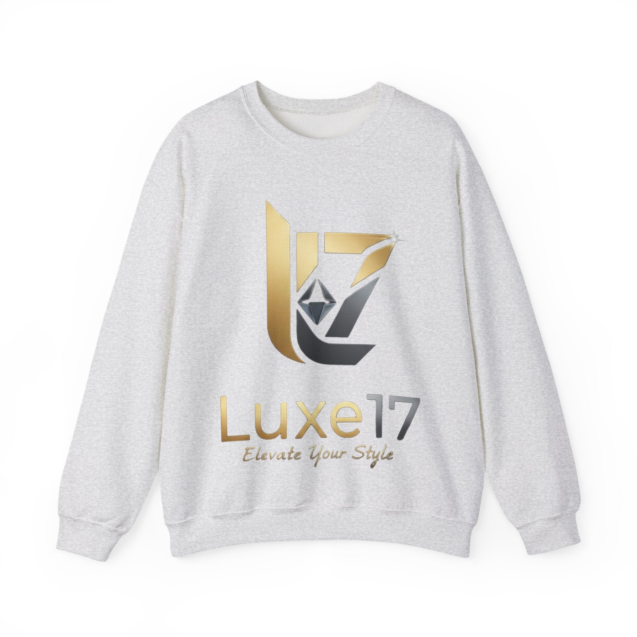 Luxe17 Logo Crewneck Sweatshirt — Elevate Your Style