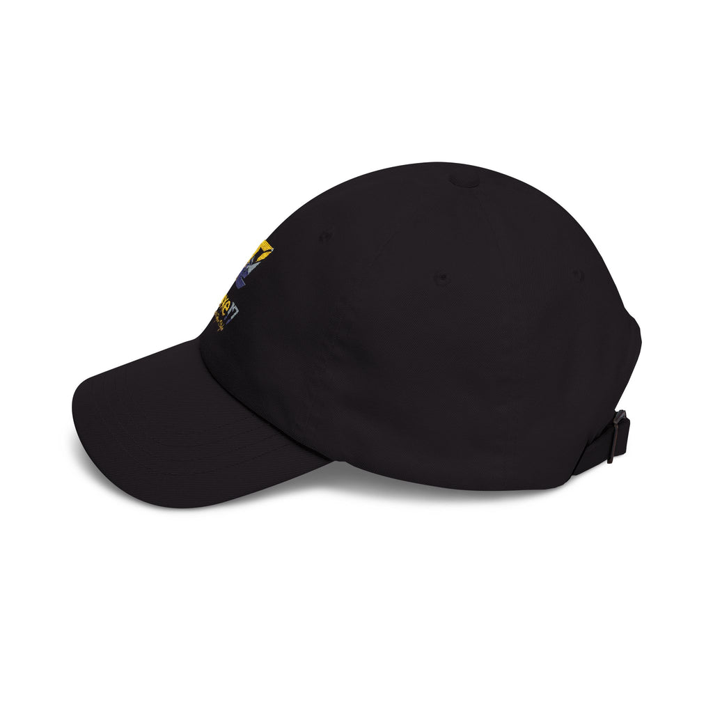 Classic Dad Cap — Luxe17 Embroidered White Baseball Hat