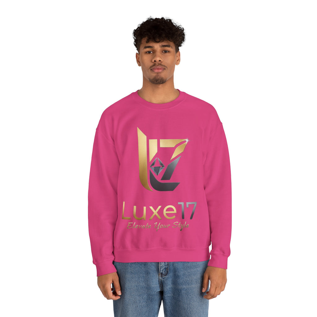 Luxe17 Logo Crewneck Sweatshirt — Elevate Your Style