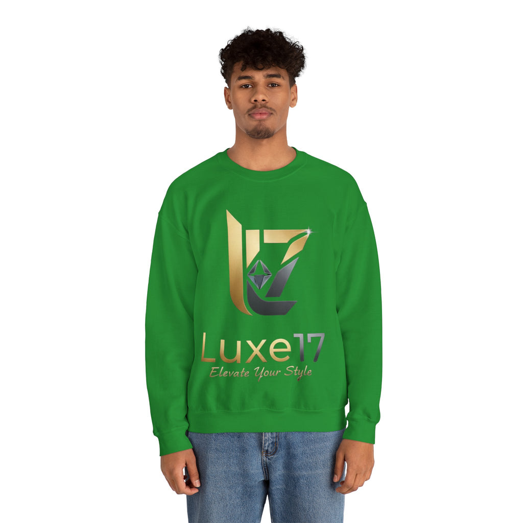 Luxe17 Logo Crewneck Sweatshirt — Elevate Your Style