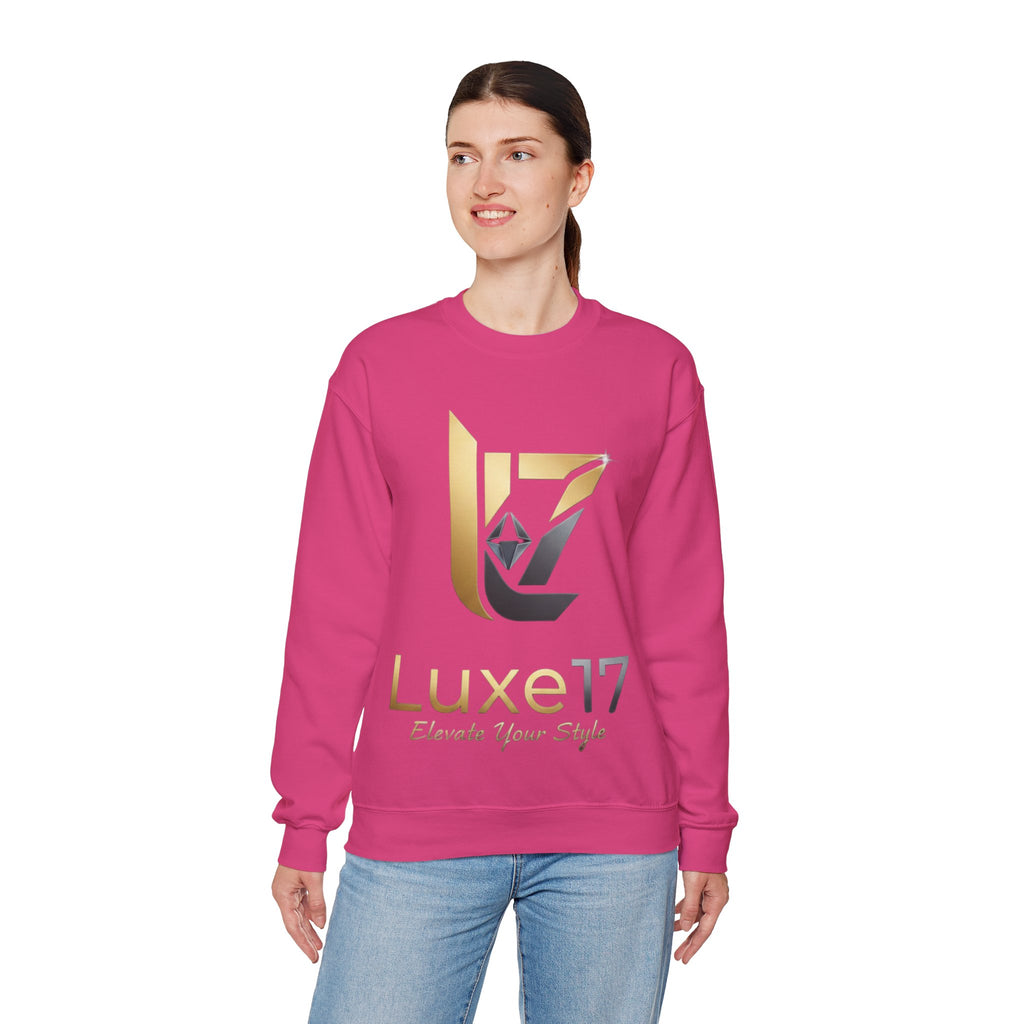 Luxe17 Logo Crewneck Sweatshirt — Elevate Your Style