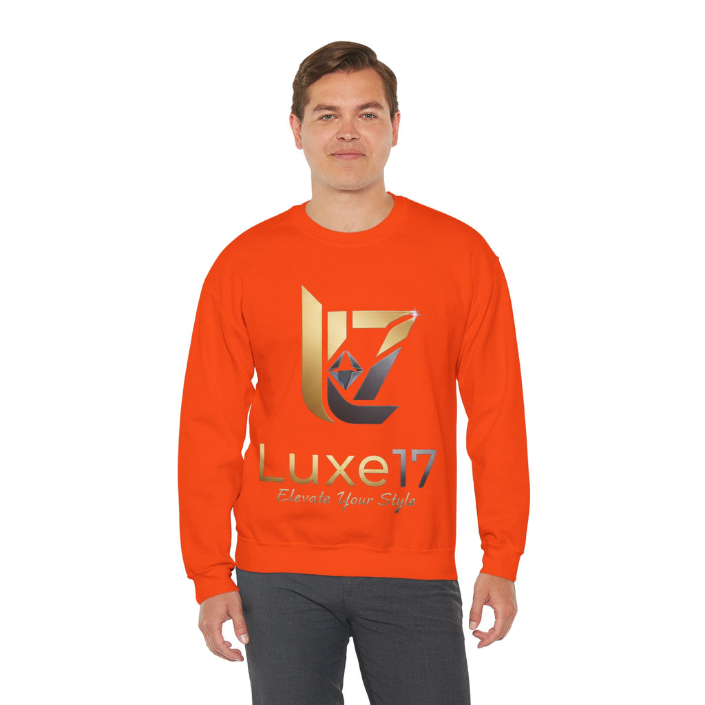 Luxe17 Logo Crewneck Sweatshirt — Elevate Your Style