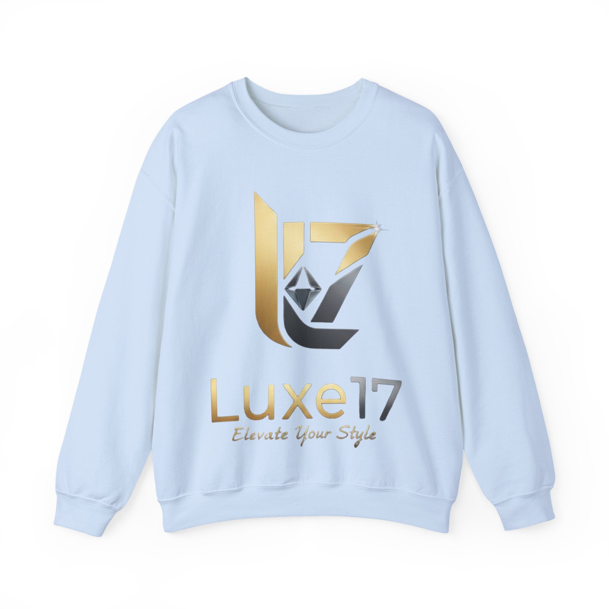 Luxe17 Logo Crewneck Sweatshirt — Elevate Your Style