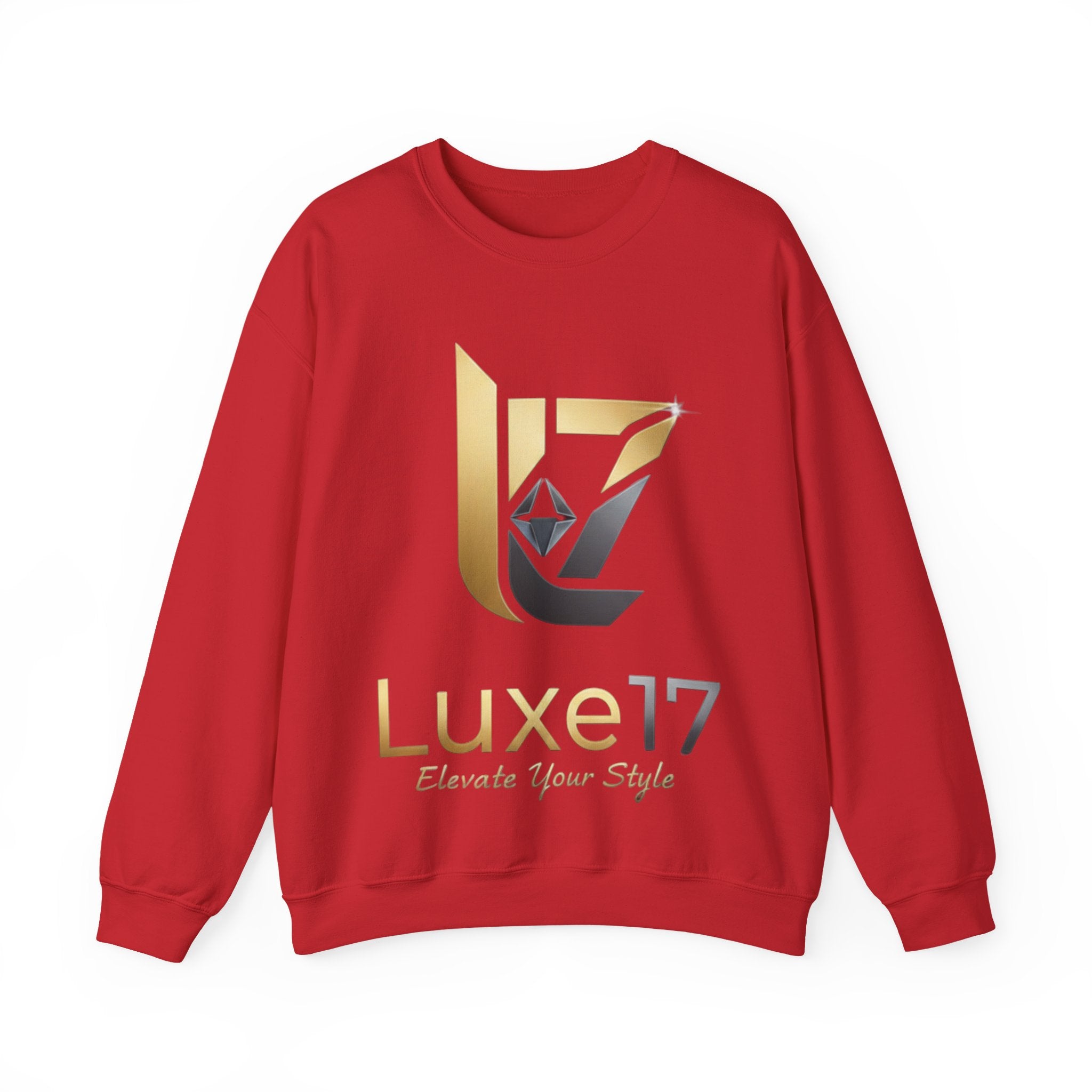 Luxe17 Logo Crewneck Sweatshirt — Elevate Your Style