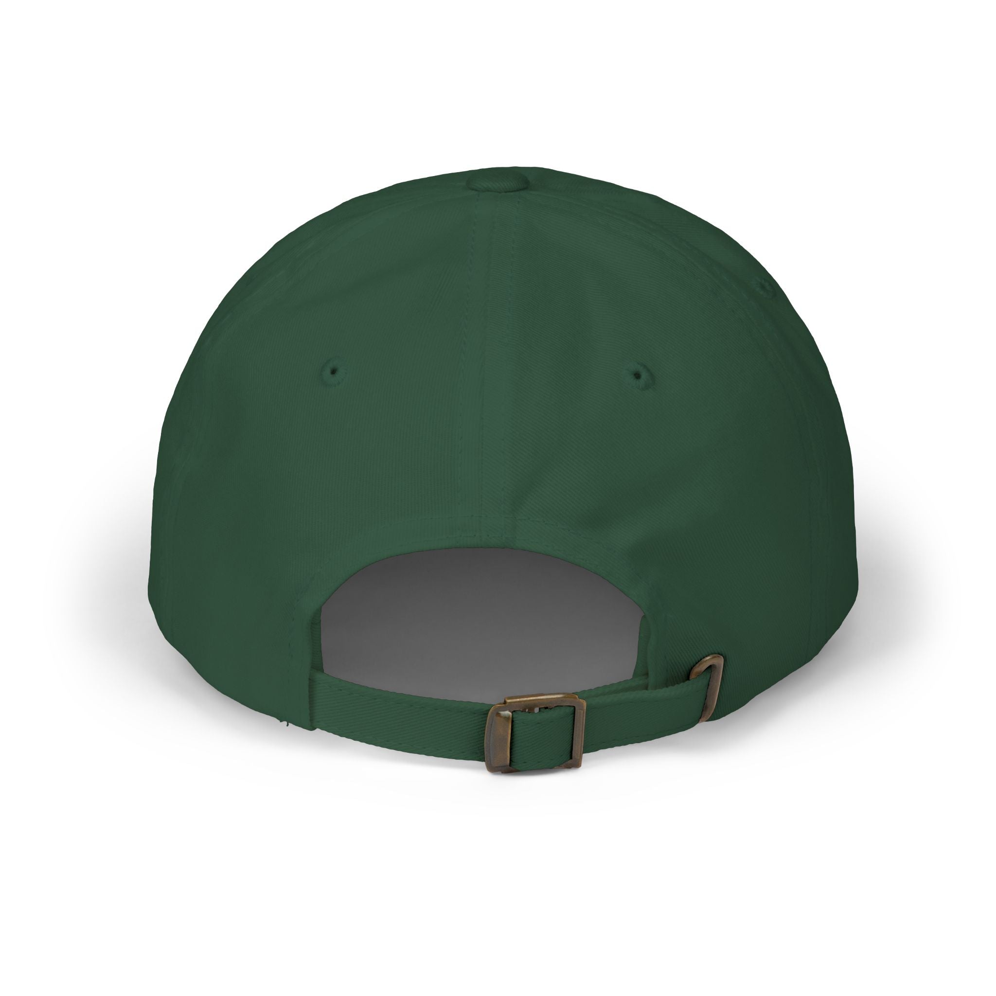 Classic Dad Cap — Luxe17 Embroidered White Baseball Hat