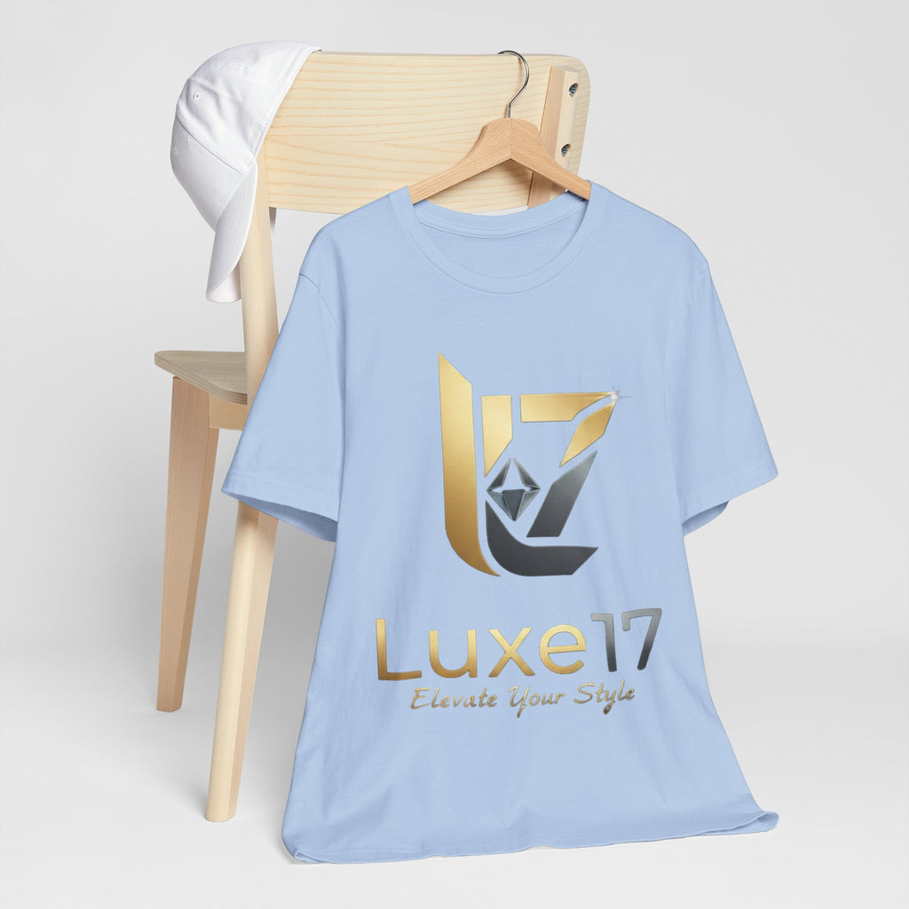 Luxe17 “Elevate Your Style” Logo T‑Shirt