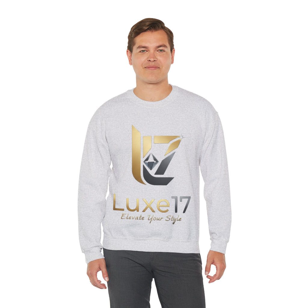 Luxe17 Logo Crewneck Sweatshirt — Elevate Your Style