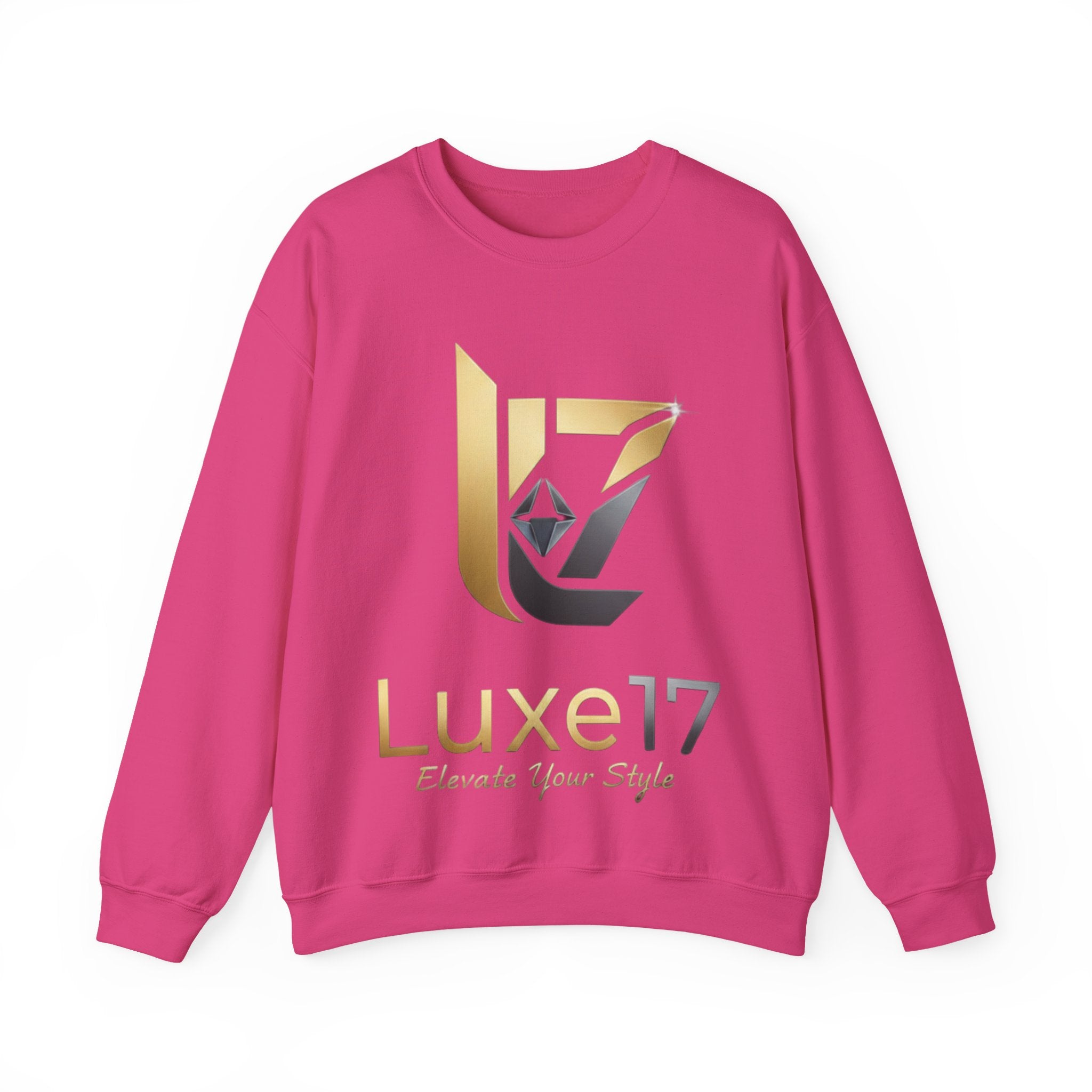 Luxe17 Logo Crewneck Sweatshirt — Elevate Your Style