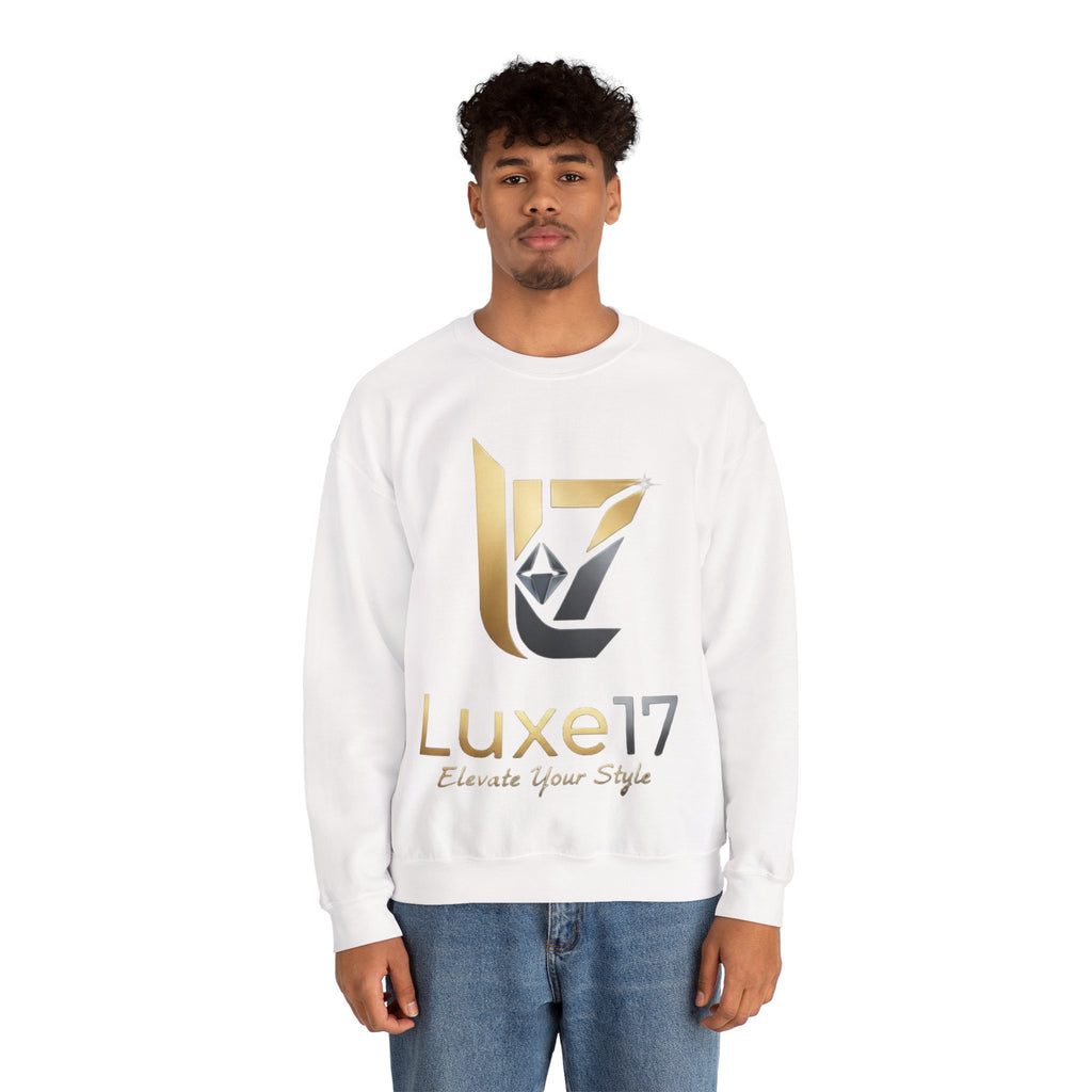 Luxe17 Logo Crewneck Sweatshirt — Elevate Your Style