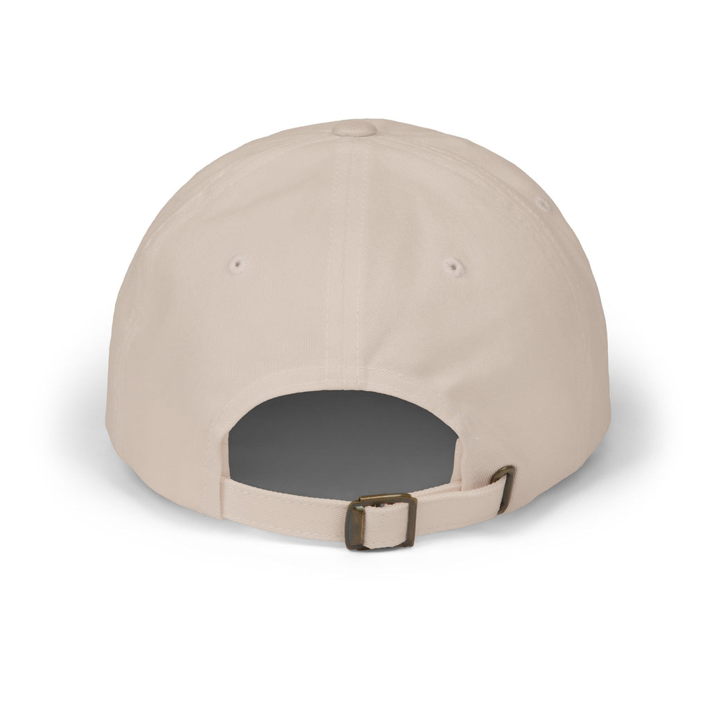 Classic Dad Cap — Luxe17 Embroidered White Baseball Hat