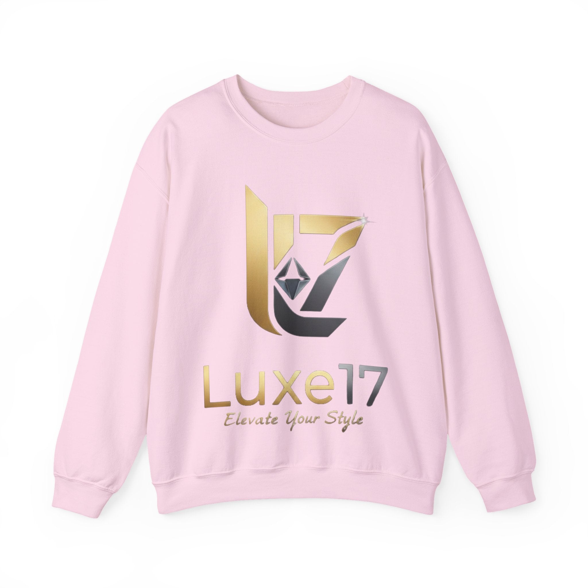 Luxe17 Logo Crewneck Sweatshirt — Elevate Your Style
