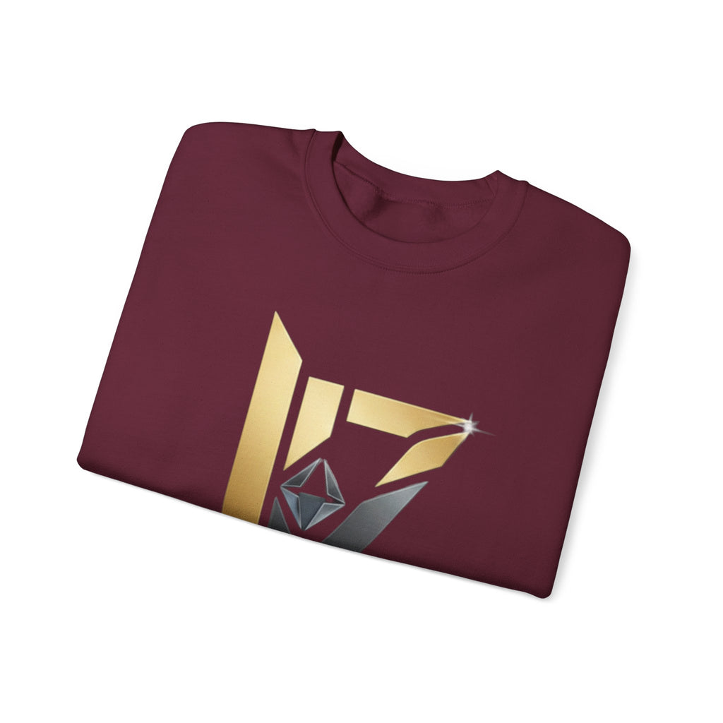 Luxe17 Logo Crewneck Sweatshirt — Elevate Your Style
