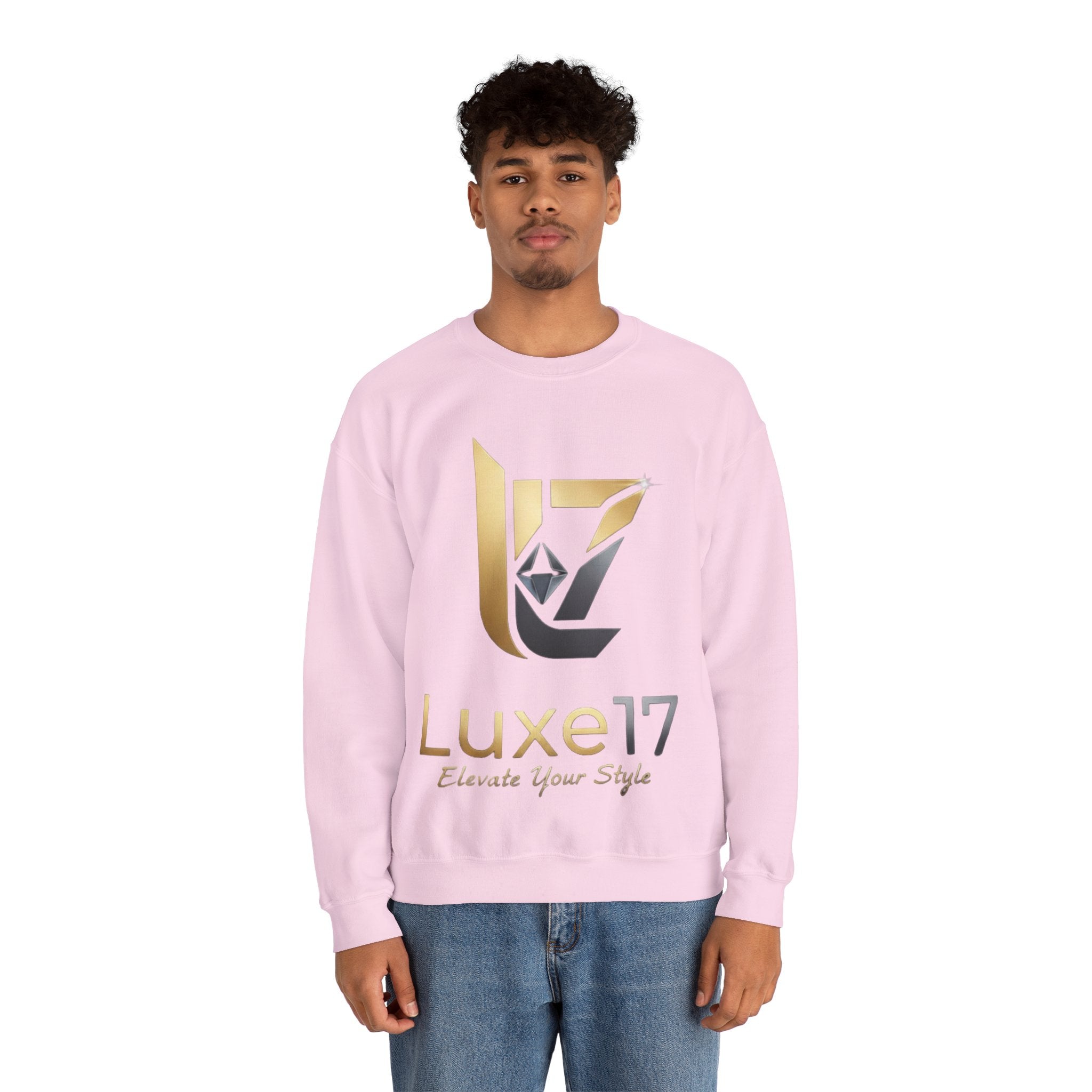 Luxe17 Logo Crewneck Sweatshirt — Elevate Your Style