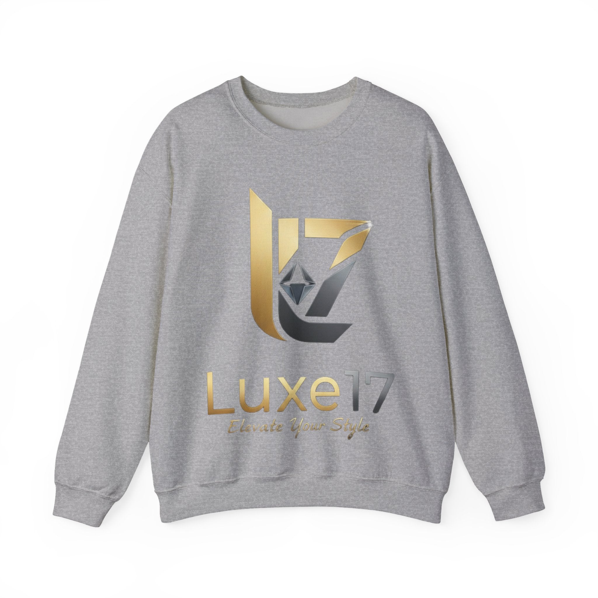 Luxe17 Logo Crewneck Sweatshirt — Elevate Your Style