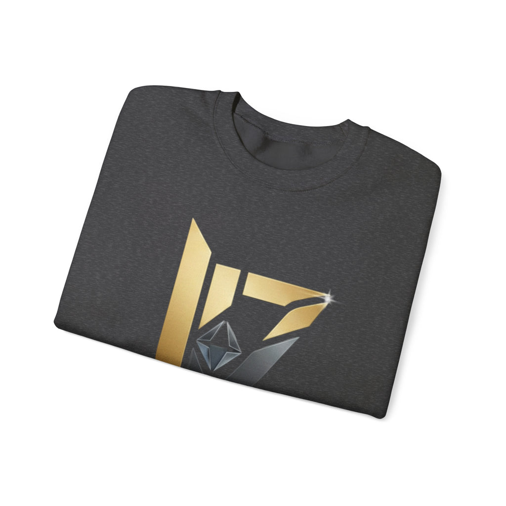 Luxe17 Logo Crewneck Sweatshirt — Elevate Your Style