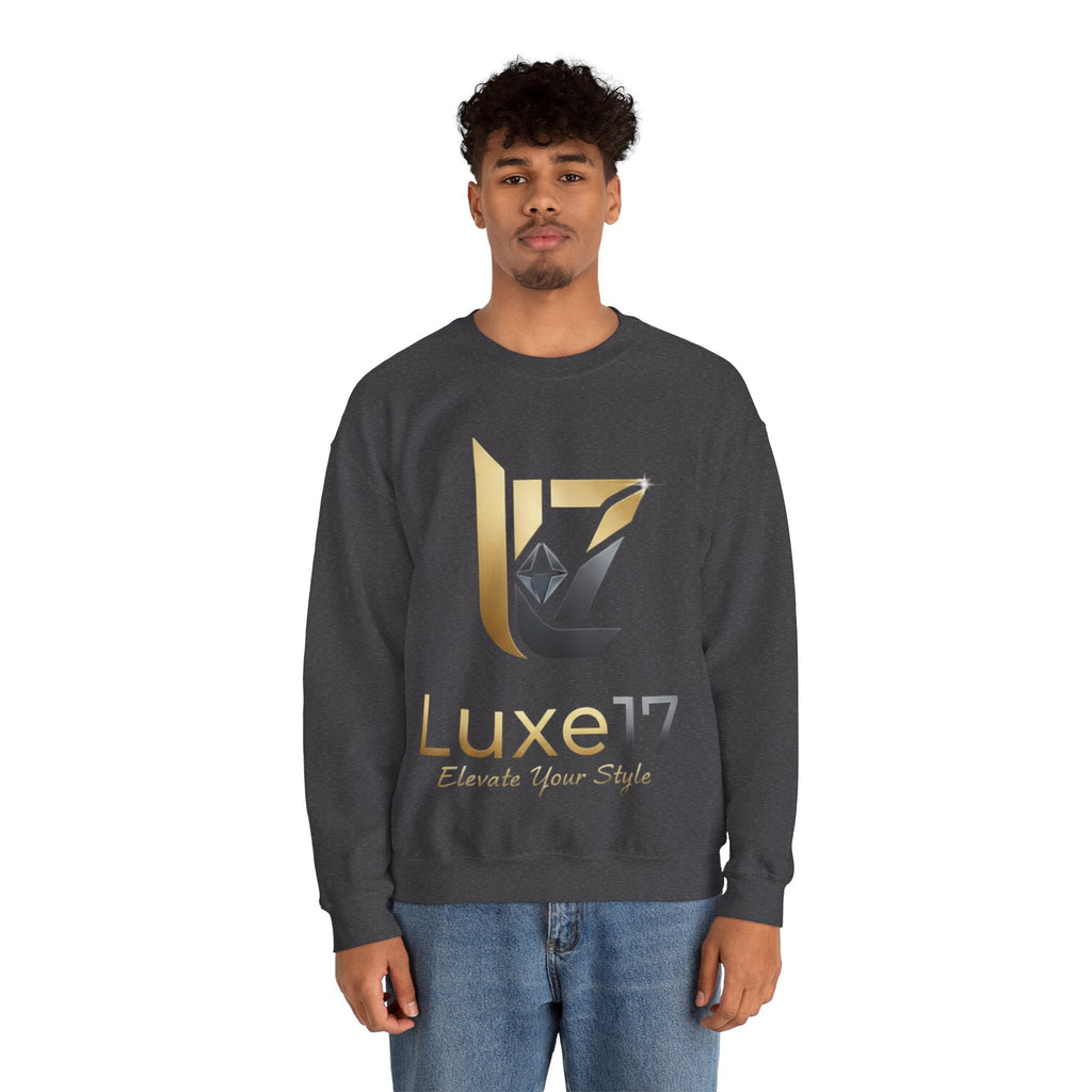 Luxe17 Logo Crewneck Sweatshirt — Elevate Your Style
